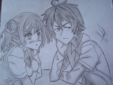 Hachiman x Yui!