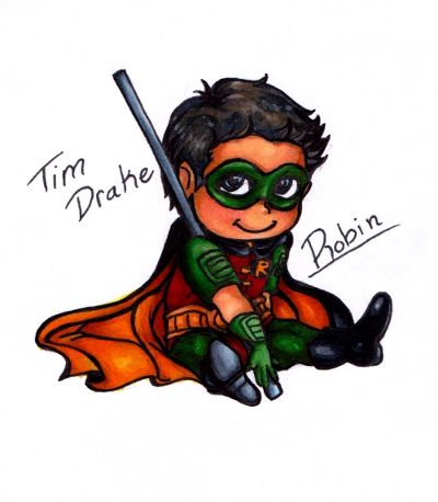 Tim Drake Robin Chibi