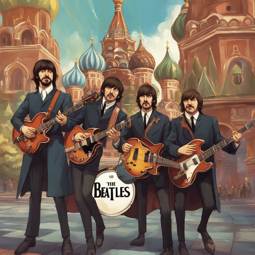 Beattles Instruments Beatles playing instruments in Russia by narnold1961 on DeviantArt
