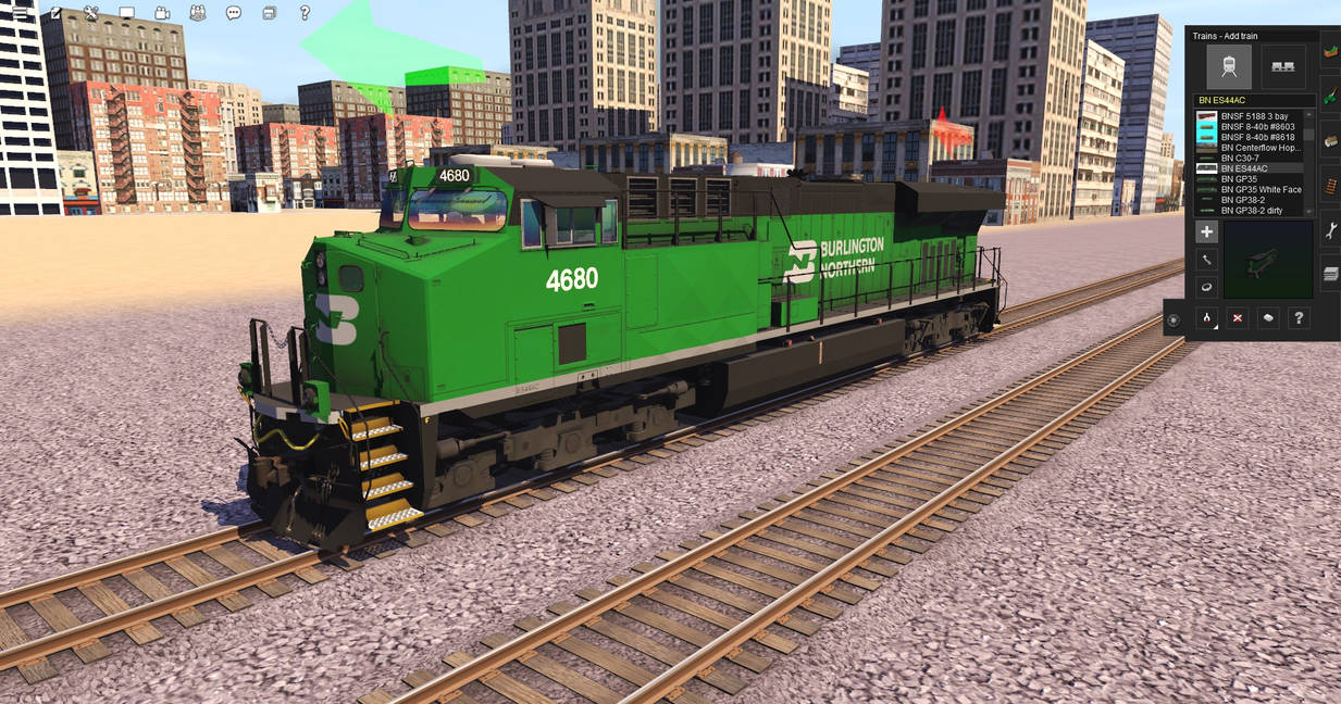 BN ES44AC Reskin by adamthec40-8lover on DeviantArt