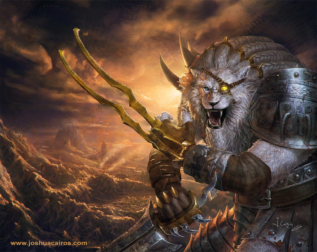 Rengar League of Legends by 1oshuart