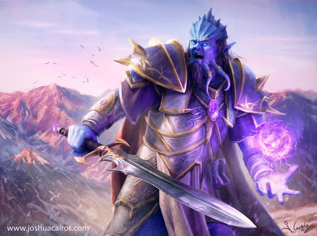Draenei WOW fan art by 1oshuart