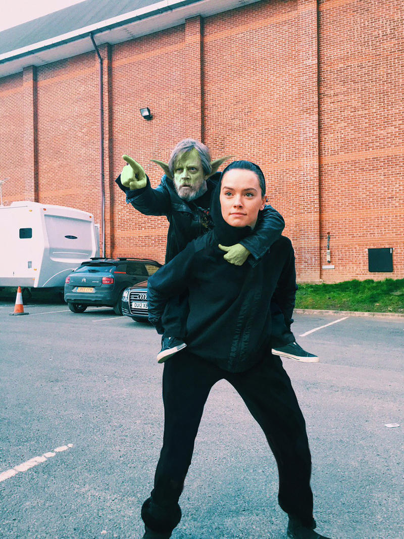 Mark Hamill and Daisy riddley photomanipulation by 1oshuart