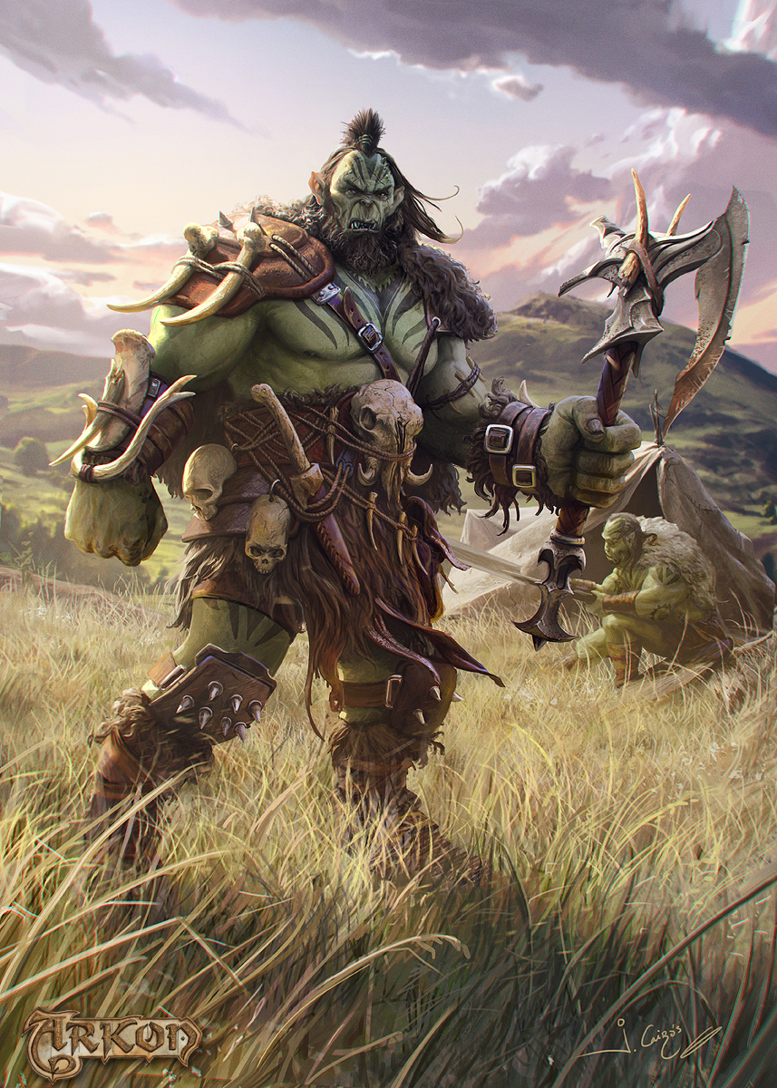 Orc Hero Ragnarok Animation Orc hero by 1oshuart on DeviantArt