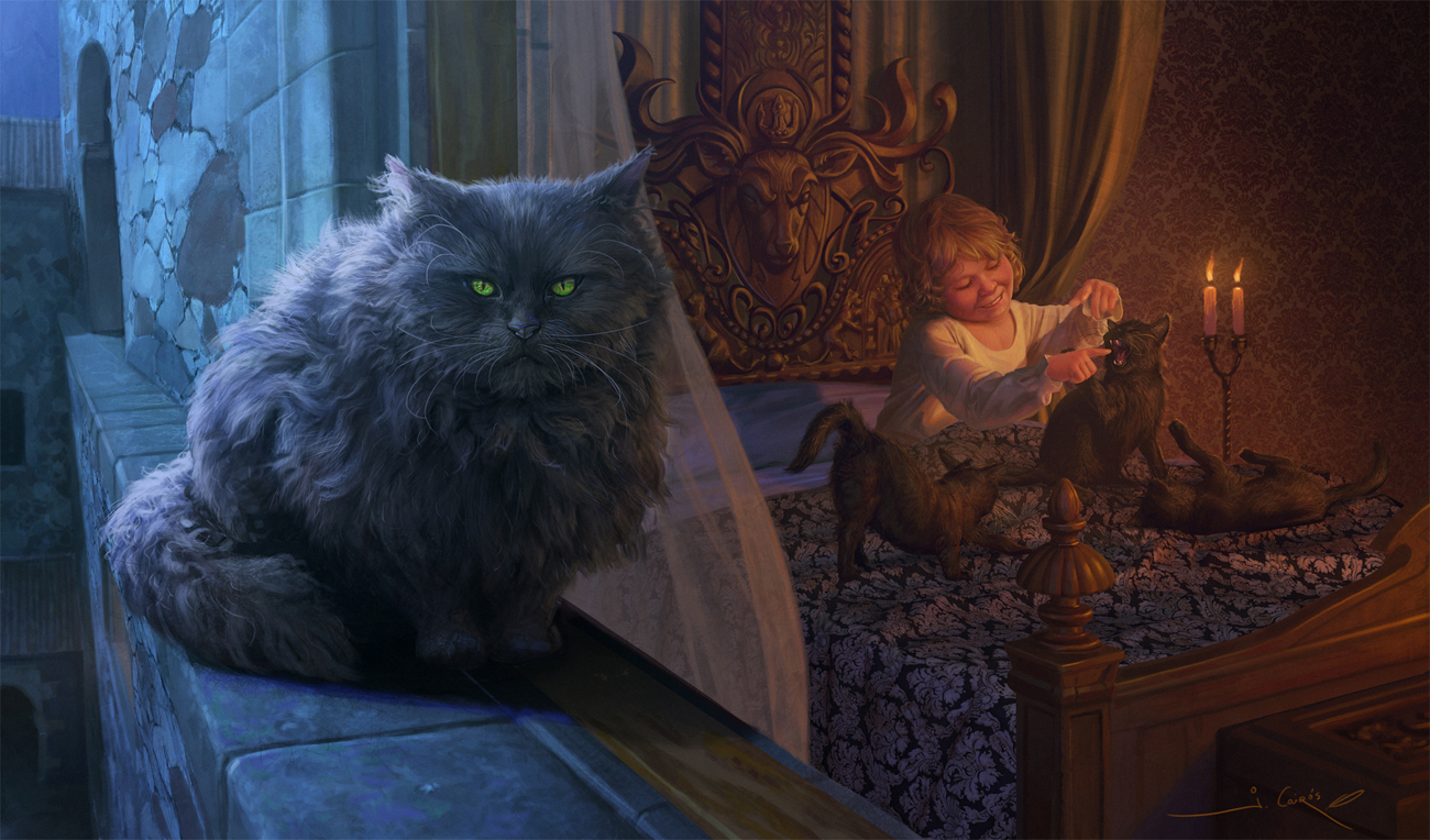 Tommen Baratheon and Balerion by 1oshuart