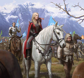 Rhaena Targaryen In Route