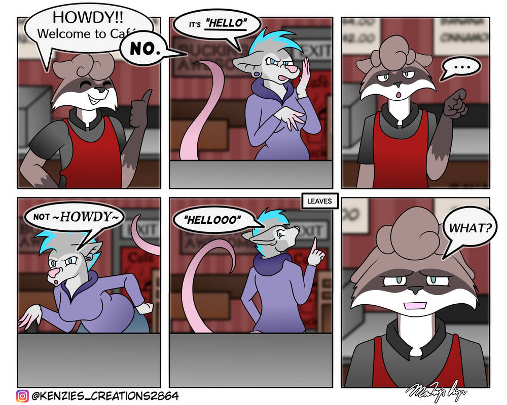 Howdy Demon Howdy! by Dragonartist2864 on DeviantArt