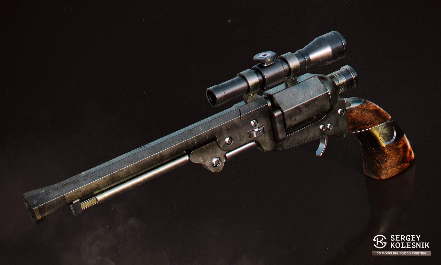 Revolver Gun Solidworks Gun Cad Images