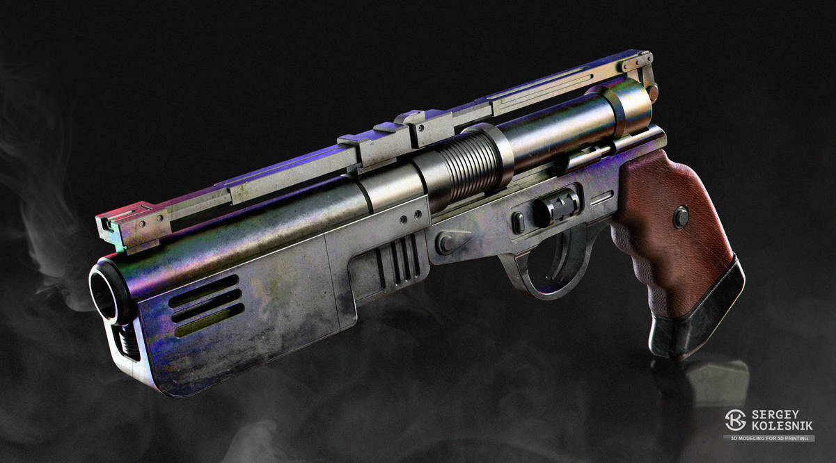 Enforcer blaster by ksn-art on DeviantArt