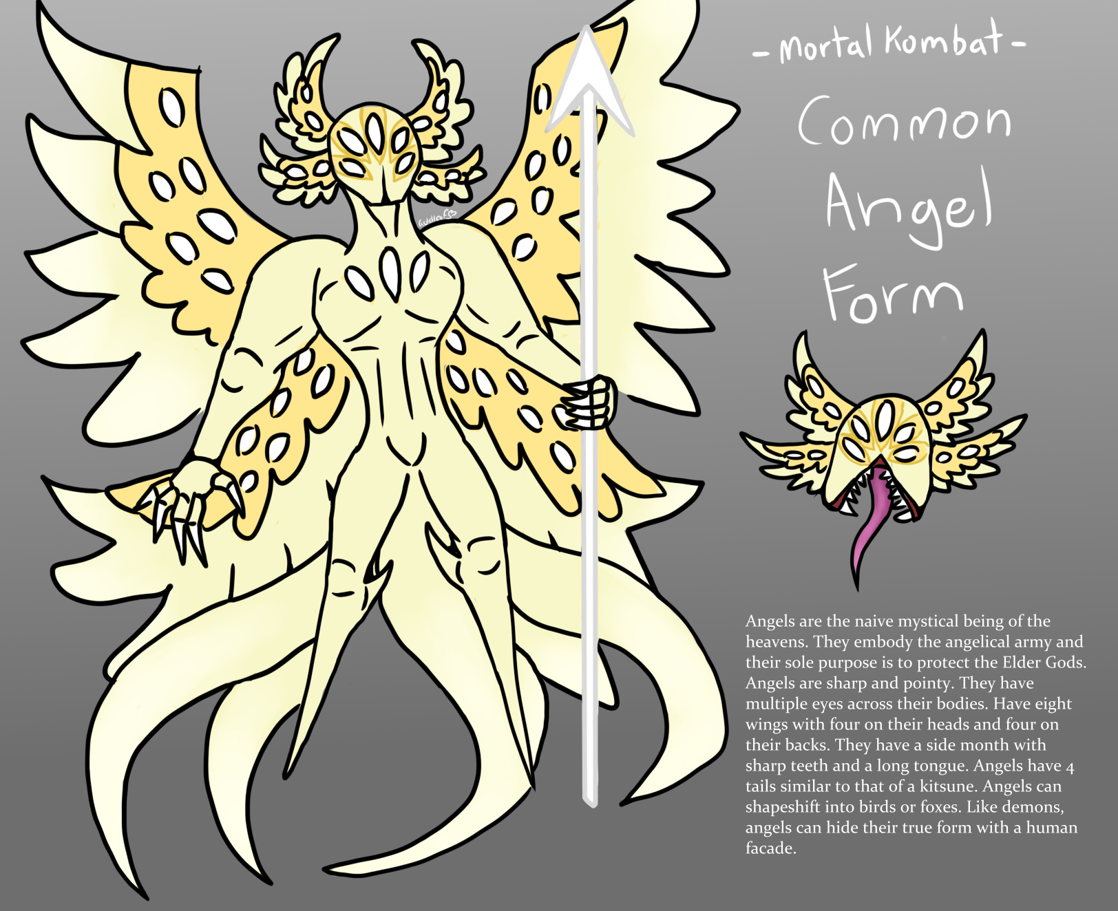 mk angel concept design by GoldleafArtist on DeviantArt