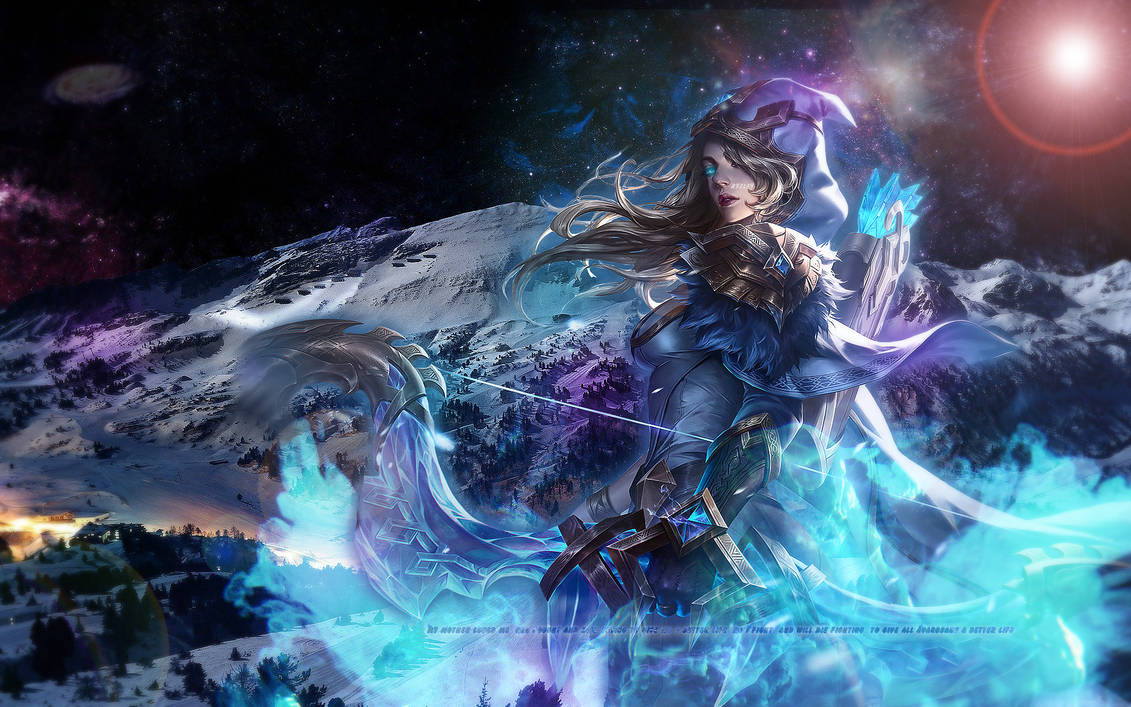 AsheWallpaper by JBaskerville on DeviantArt