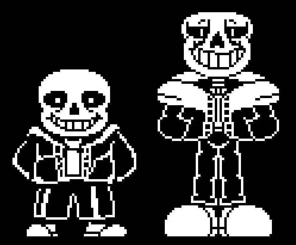 Improved Sans' battle sprite (sorry because of the watermark but i