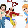 Anime Crossover: Nisekoi x One Piece