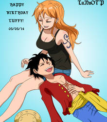 Happy Birthday Luffy 05.05.14 (Color)