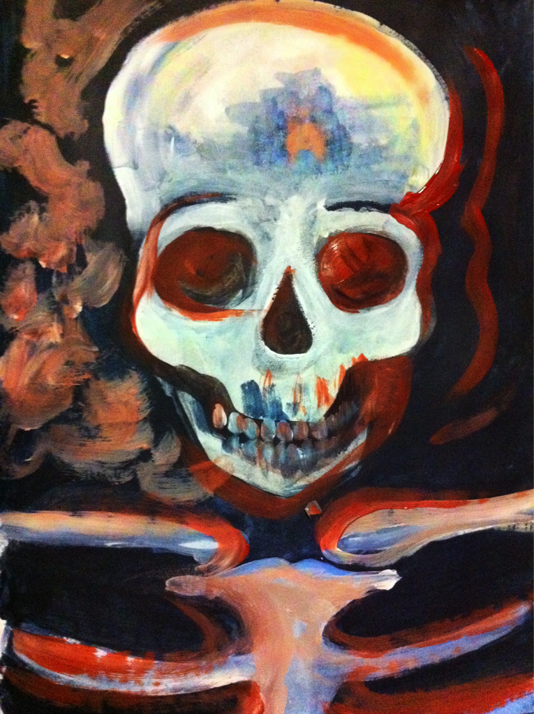 Skeleton Colors The Colorful Skeleton by BrokenAnatomy on DeviantArt
