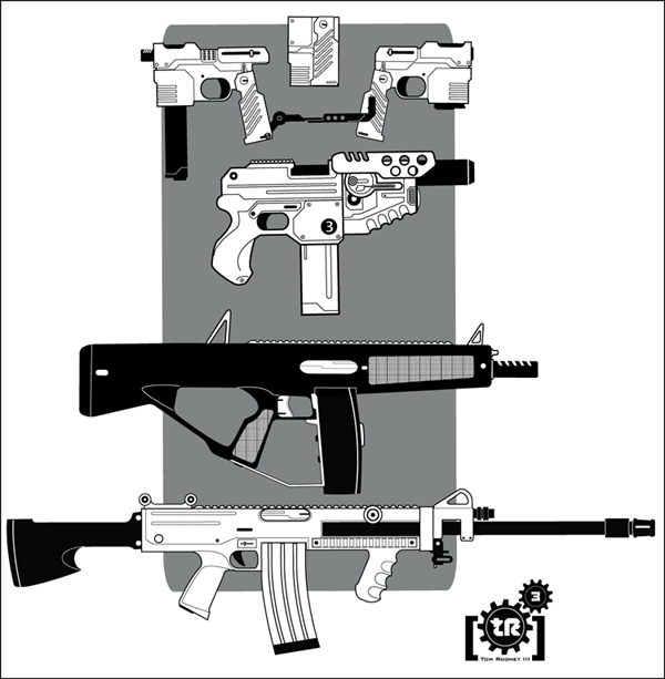 Shadowrun: Arsenal Guns-Lethal by Br0uHaHa on DeviantArt