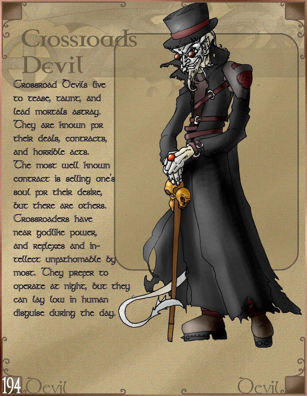 Devil, Crossroads 001 by Jason014 on DeviantArt