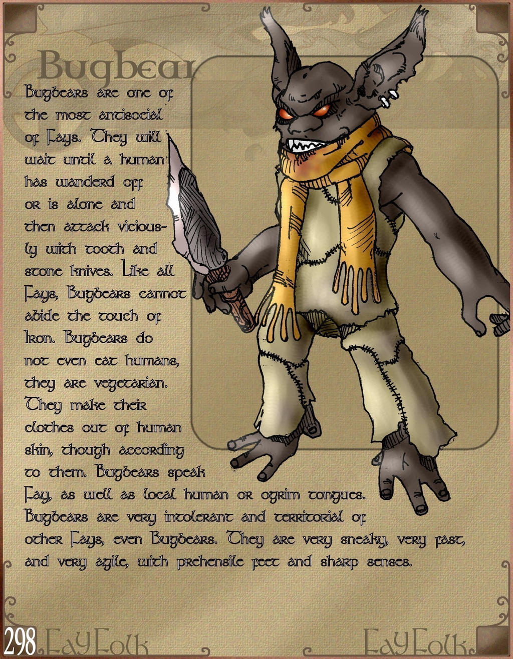 Fay Folk, Bugbear 001 by Jason014 on DeviantArt