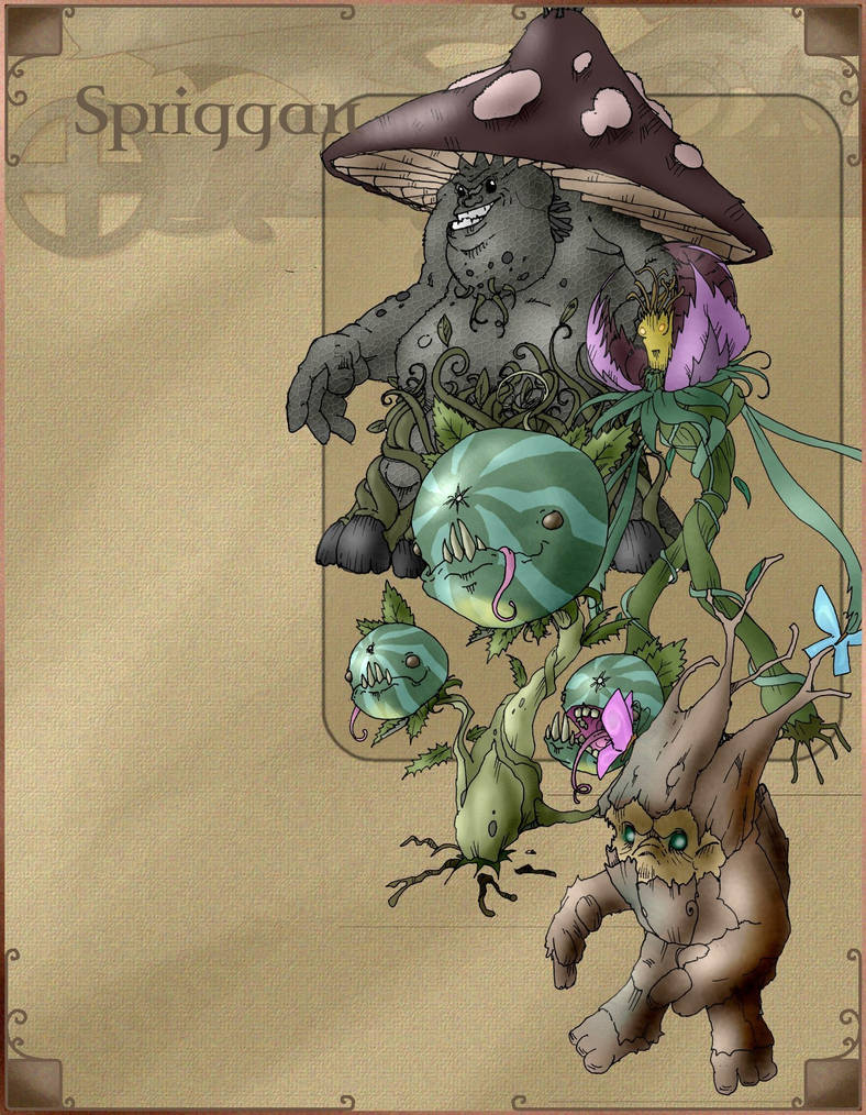Spriggins Fay Folk, Spriggan 002 by Jason014 on DeviantArt