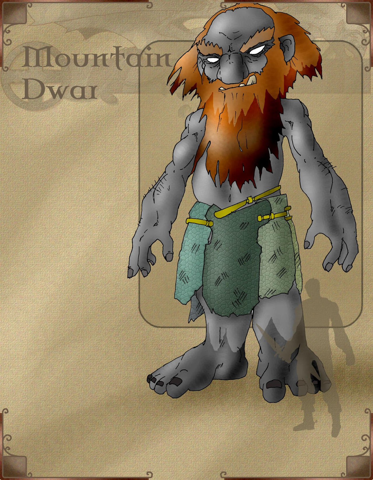 Dwarrow, Mountain Dwar 001 by Jason014 on DeviantArt