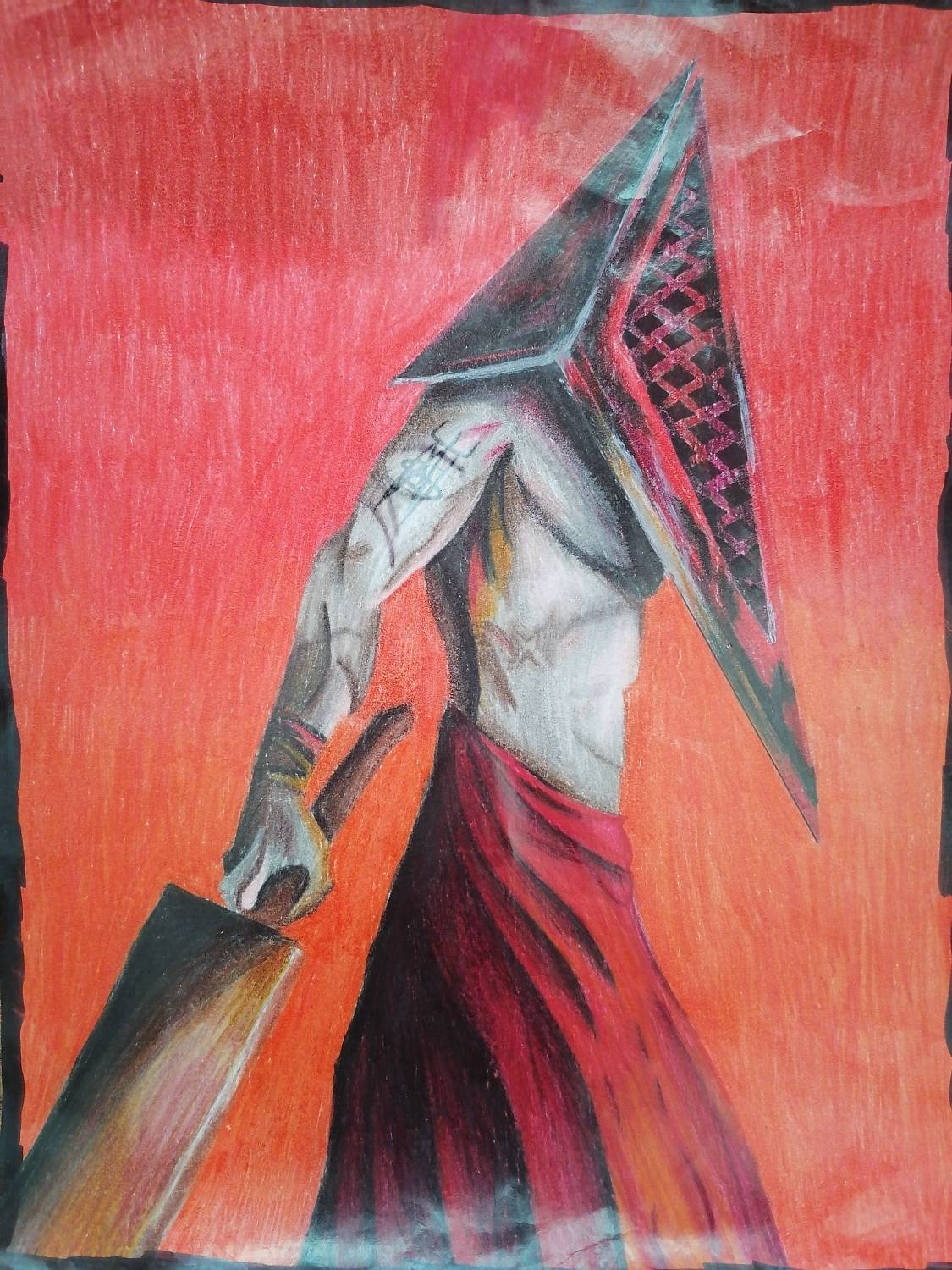 Pyramid Head - Sketch fanart by IALMAR-art on DeviantArt