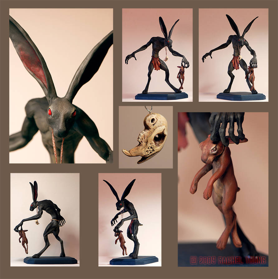 Dapper Black Rabbit Deviantart Black Rabbit, Painted by rgyoung on DeviantArt