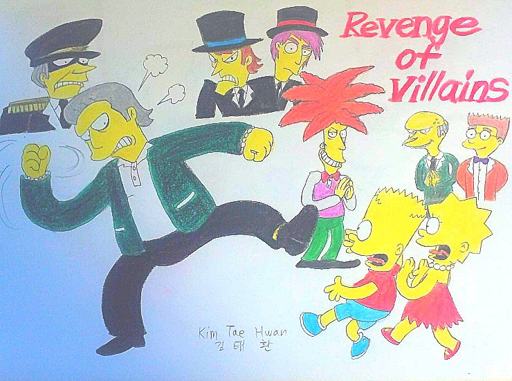 The Simpsons : Revenge of the villains!!!