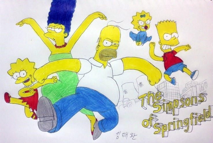 The Simpsons of Springfield ! by komi114 on DeviantArt