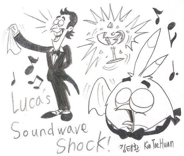 Luca's Soundwave Shock!