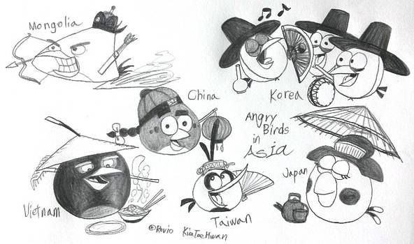 Angry Birds in Asia