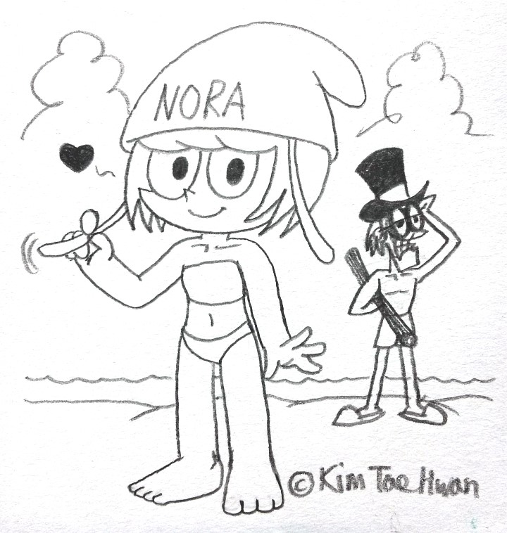 Nora Donddleberg and Dr.Weirdo