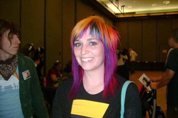 Real Rainbow Hair