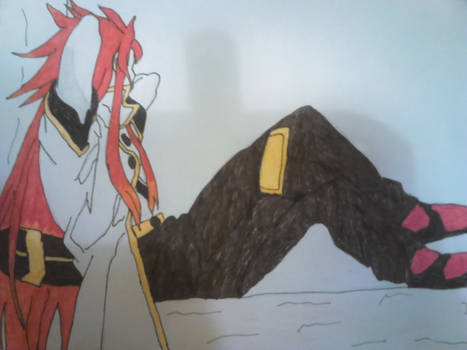 Colouring Practice: Luke fon Fabre