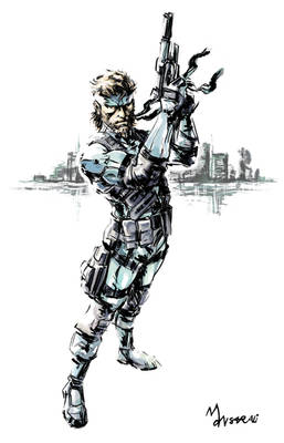 MGS2_Solid Snake