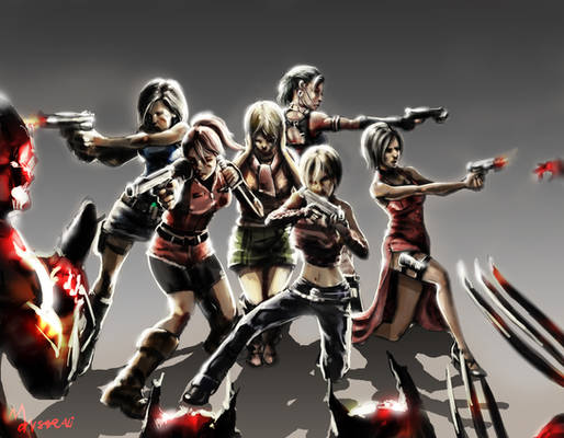 Resident Evil Girls