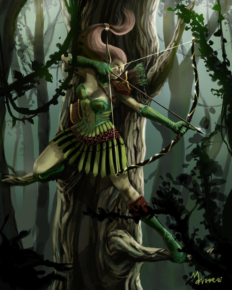 Elf Archer Beauty Shot