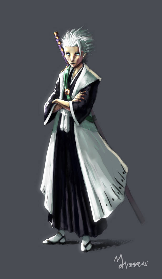 Toushiro Hitsugaya again by mansarali on DeviantArt