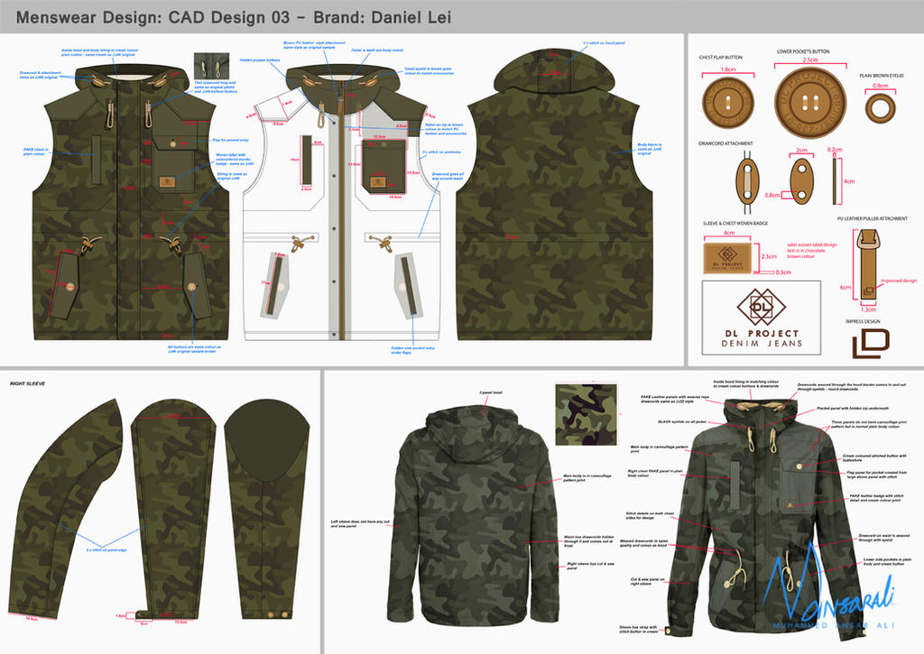 Jacket Rig Autocad Jacket CAD Design 03 by mansarali on DeviantArt