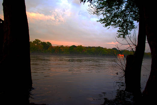 Sunset along the Delaware