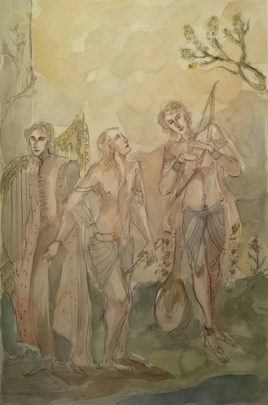 The Three Musicians