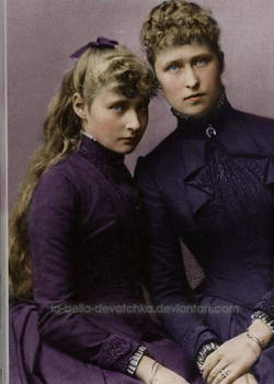 Alicky and Irene of Hesse .