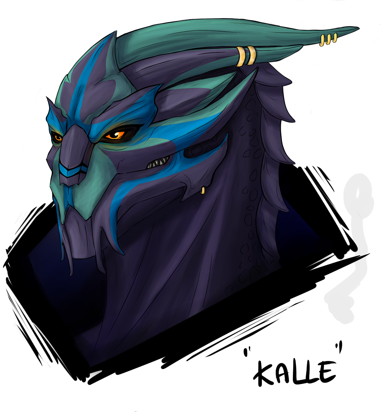 A Coloured Turian