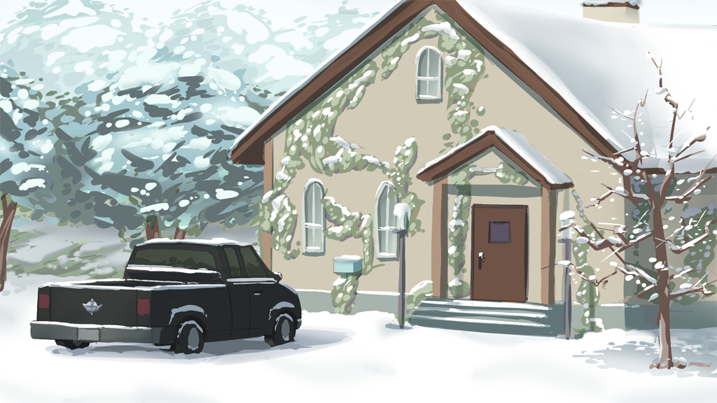 Snowing at Marisa's by GraphyteRonin