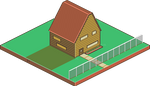 Isometric Building for Pixel Challenge Week 62