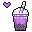 32x32 Fruity Bubble Tea Purple (F2U)