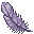 F2U Purple Feather (32x32) by MomentaryUnicorn