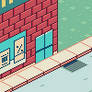 Isometric Street Doodle