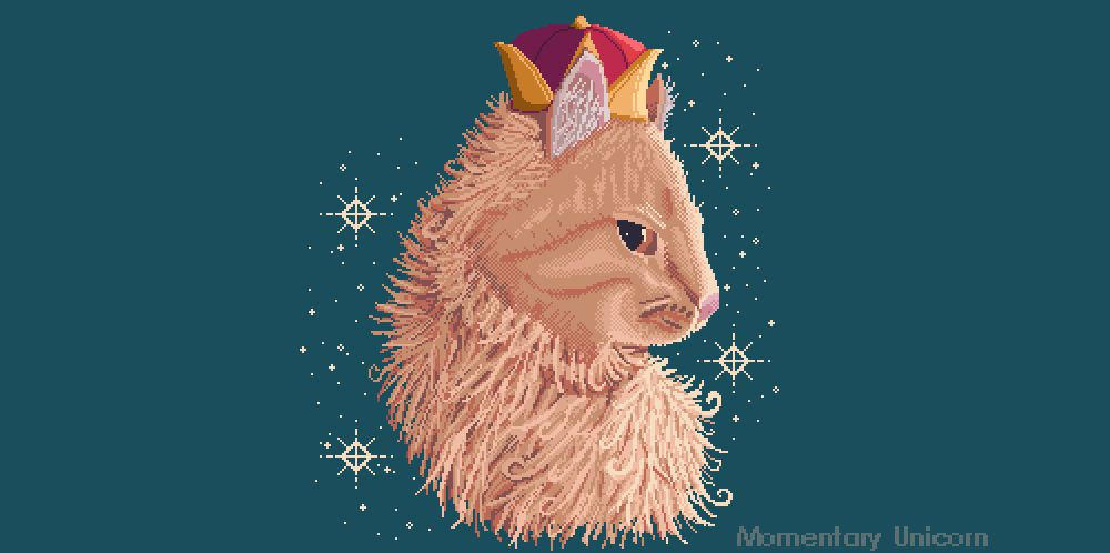 King Kitty by MomentaryUnicorn on DeviantArt