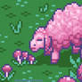 Candy Sheepie Pixel Art