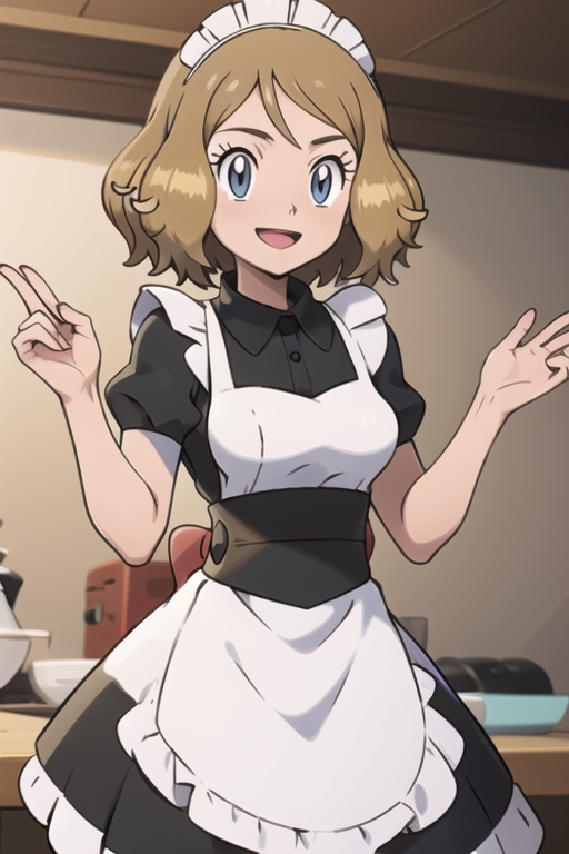 Serenarella maid outfit